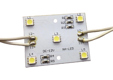 एलईडी साइनबोर्ड / चैनल पत्रों के लिए डीसी 12 वी 5 एसएमडी 5050 एलईडी प्वाइंट लाइट