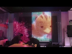 P50 एलईडी डिस्प्ले आउटडोर मेश स्क्रीन बिल्डिंग मुखौटा