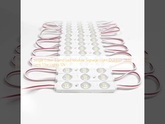 सिंगल कलर 3 एसएमडी एलईडी मॉड्यूल सिग्नल लाइट आउटडोर 2835 लेंस 1.5w लाइट्स 12v