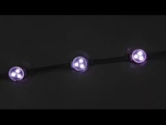 IP67 12v स्थायी क्रिसमस अवकाश आउटडोर पॉइंट लाइटिंग 30mm Led Smd3535 Rgb Led पिक्सेल पॉइंट लाइट