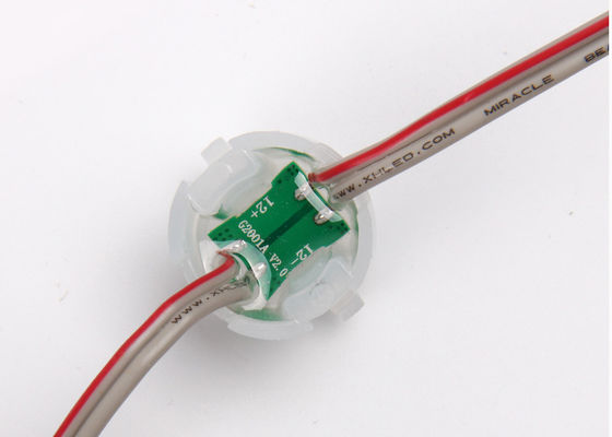 Outdoor DC12V 20mm SMD 5050 IP67 Led Pixel Christmas Lights 2000mcd