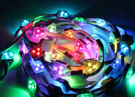 25mm Miracle Bean Brand RGB LED Pixel Full Color DC12V 0.75W XH6897 IC
