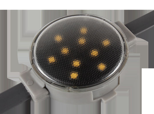 Customized IP67 LED Point Light 2W 24V 50mm RGBW For Outdoor