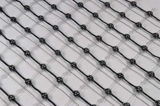 IP67 Waterproof 30mm Flexible LED Mesh Screen For Glass Curtain Outdoor Buildings