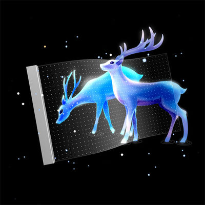 High Brightness Flexible Color LED Point Light Source LED Transparent Screen