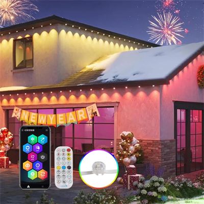 Dimmable 24V RGBW LED Eaves Lights The Perfect Outdoor Christmas Lighting Solution
