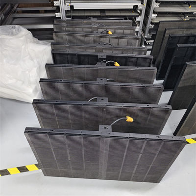 P2.6-5.2 New Technology Transparent LED Grille Display High Brightness Outdoor Video Screen