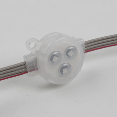 30mmLED Pixel Point Light RGBW DMX512 Programmable IP67 Waterproof 12V LED Dot Light for Building Facade Landscape Decor