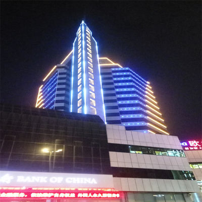 Permanent Holiday Lights Led Aluminum Track Lighting 40mm DC24V SMD3535 120° Viewing Angle