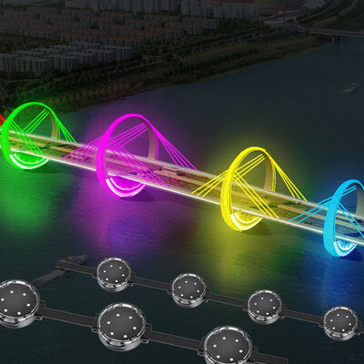 30MM IP67 DMX512 LED Point Light Smart Eave Light for Outdoor Decoration