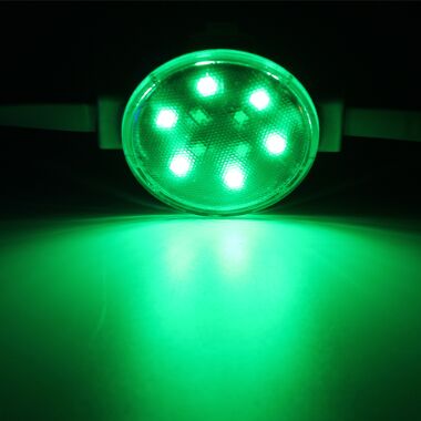 24V IP67 Waterproof RGBW LED Point Light 50mm Outdoor Facade Pixel Light for Building Decoration