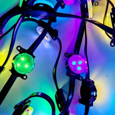 Bright and Durable LED Point Light with 30mm Diameter DC24V Power and IP67 Waterproof Rating Featuring Energy SMD3535 LEDs