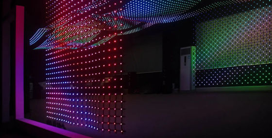 RGB Full-Color DMX512 Control LED Point Light Source Screen for Decoration Product