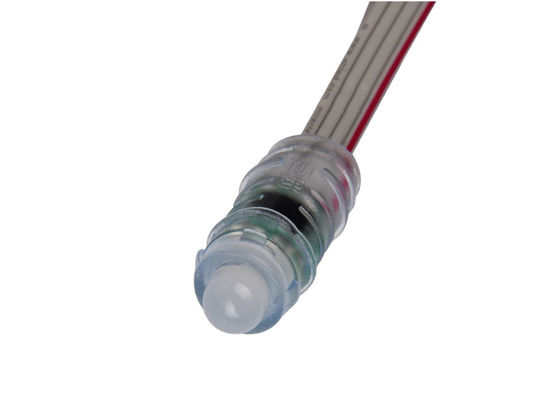 12mm 5V RGB XH6897 LED Pixel Light 0.3 Watt IP67 130 ° Viewing Angle