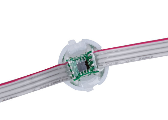 Miracle Bean Brand DC5v 0.3w RGB Pixel Led XH6897 IC For Programmable Sign Lighting