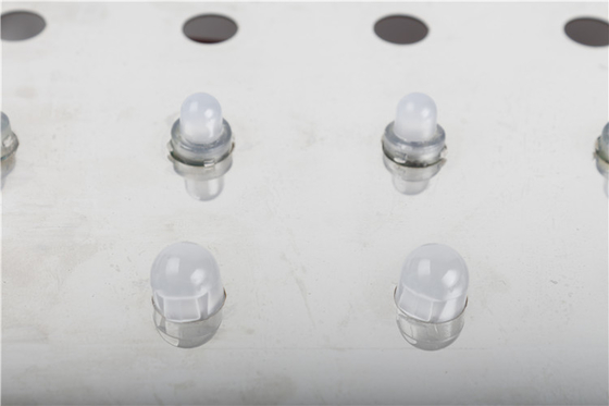 फ्लैट क्रिसमस स्क्वायर आरजीबी पिक्सेल पता योग्य 12 मिमी DC5V 12V UCS1903 WS2811 SM16703 GS8208