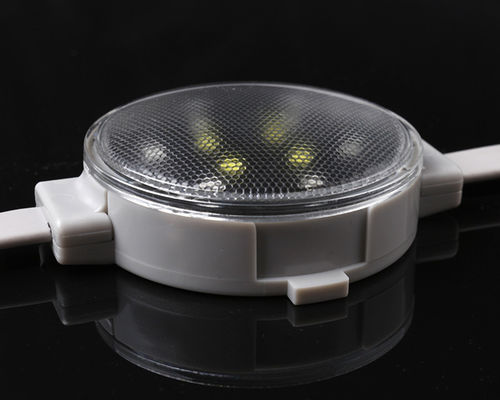 Customized IP67 LED Point Light 2W 24V 50mm RGBW For Outdoor