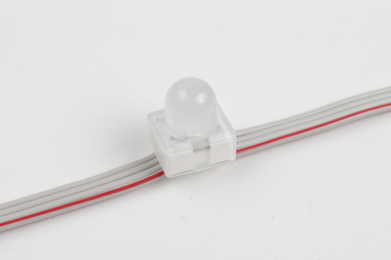 साइन लेटर वाटरप्रूफ IP67 0.3W 5V . के लिए चमत्कार बीन 12 मिमी RGB LED पिक्सेल