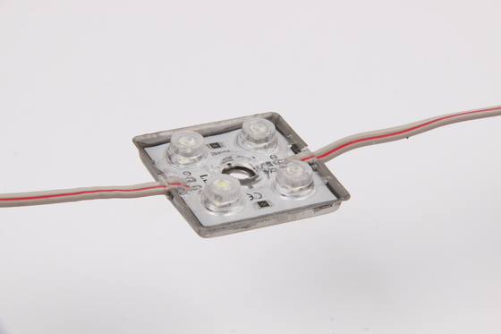वाटरप्रूफ डीसी 12V 1 एलईडी 42LM 0.75W आउटडोर विज्ञापन बॉक्स के लिए ठंडा सफेद एलईडी मॉड्यूल