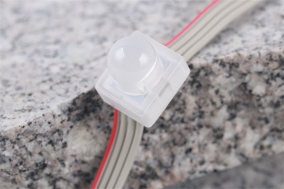 SMD5050 LED पिक्सेल लाइट IP67 DC12V 0.3W सिंगल कलर वाटरप्रूफ मिरेकल बीन