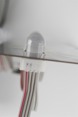 मिरेकल बीन एलईडी पिक्सेल लाइट DMX512 कंट्रोल RGB IP67 DC12V 0.3W वाटरप्रूफ