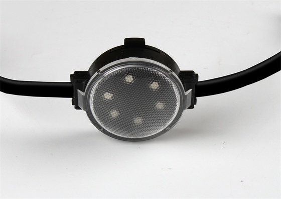 एलईडी प्वाइंट लाइट DC24V 1.5W 40mm RGB SMD3535 आउटडोर वाटरप्रूफ सजावटी एलईडी पिक्सेल लाइट IP67