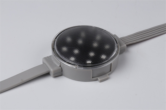 IP67 LED पॉइंट लाइट DC24V 2.5W RGB 50mm आउटडोर वाटरप्रूफ LED पॉइंट सोर्स