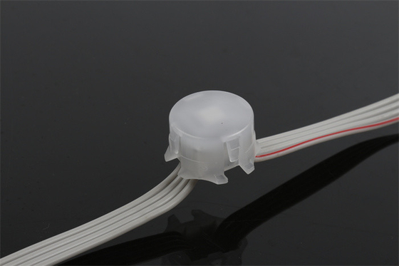 SMD5050 प्वाइंट एलईडी लाइट आउटडोर वाटरप्रूफ IP67 DC12V 0.4W RGBW