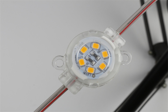 मिरेकल बीन पॉइंट LED लाइट 1800K - 6500K 0.6W सिंगल कलर SMD2835 वाटरप्रूफ