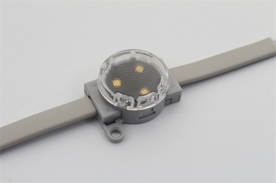 विज्ञापन के लिए IP67 DMX512 DC24V 1W LED प्वाइंट लाइट RGBW SMD3535 30mm वाटरप्रूफ
