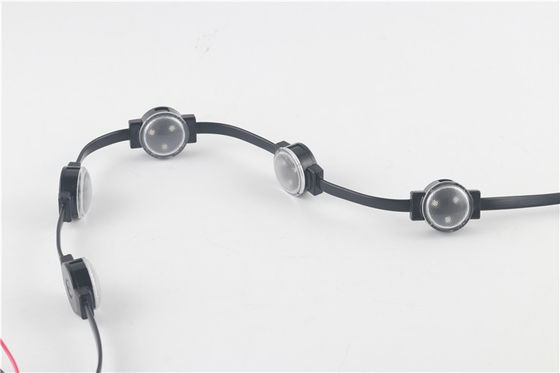 Waterproof LED Point Light 30mm 40mm 50mm RGB DMX512 IP67 DC24V SMD3535For Building