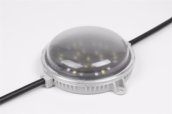 पूरी तरह से वाटरप्रूफ LED पिक्सेल पॉइंट लाइट IP67 DC24V 100mm SMD3535 RGB मिरेकल बीन