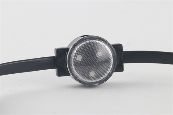 वाटरप्रूफ RGB LED पिक्सेल पॉइंट लाइट IP67 0.75W DC12V SMD3535 30mm 30000H RGB