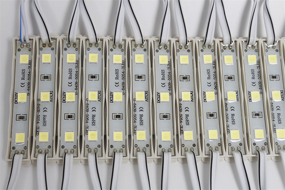 हाई पावर बॉक्स इंजेक्शन एलईडी लाइट मॉड्यूल 12v 1.5w Smd2835 5054 5730 डॉट पिक्सेल प्रोग्राम करने योग्य