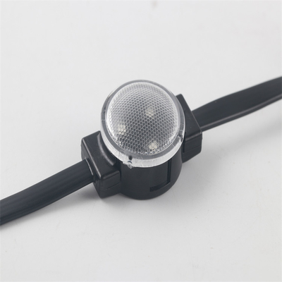 आउटडोर वाटरप्रूफ एलईडी प्वाइंट लाइट 0.6W 1800 - 6500K Ip67 DC12V 30mm Smd3535