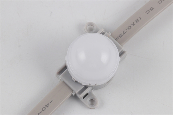 Smd3535 6 लैम्प LED डॉट पिक्सेल लाइट 50mm DC24V 2W फुल कलर RGBW वाटरप्रूफ IP67