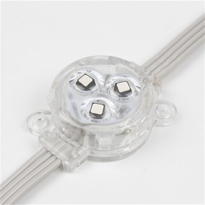 IP67 RGB SMD3535 के साथ 30mm DC12V 0.75W वाटरप्रूफ LED पॉइंट लाइट