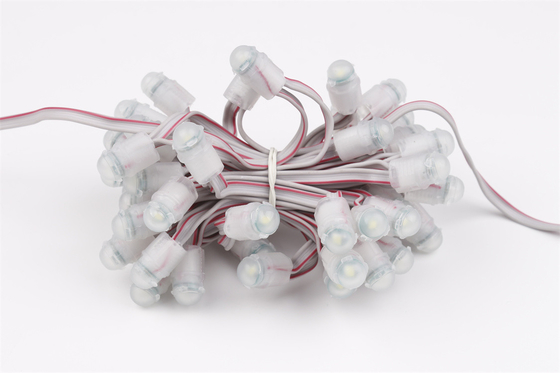 9 मिमी एलईडी पिक्सेल लाइट, DC12V 0.2W वाटरप्रूफ एलईडी लाइट IP67 SMD2025