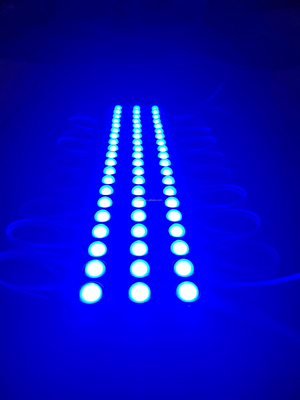 लाइटबॉक्स 12v 1.2w बैकलाइट के लिए SMD2835 इंजेक्शन RGB LED पिक्सेल मॉड्यूल