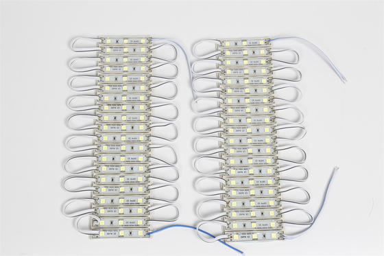 उच्च चमक एकल रंग एलईडी लाइट मॉड्यूल IP67 SMD2835 1W DC12V