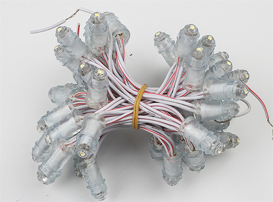 वाटरप्रूफ लाइट 9mm DC12V के लिए IP67 0.2W आउटडोर एलईडी पिक्सेल लाइट