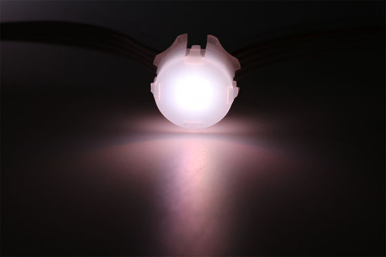 0.3W RGB 20mm वाटरप्रूफ LED पॉइंट लाइट DC5V 12V SMD5050 IP67
