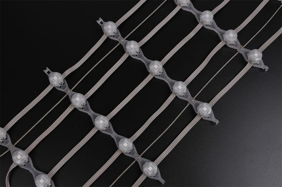 Waterproof SMD5050  RGB DC12V LED Mesh Screen 77Watt With IP67