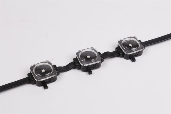 निर्माण के लिए चमत्कार बीन आरजीबी 25 मिमी एलईडी पॉइंट लाइट DMX512 SMD3535