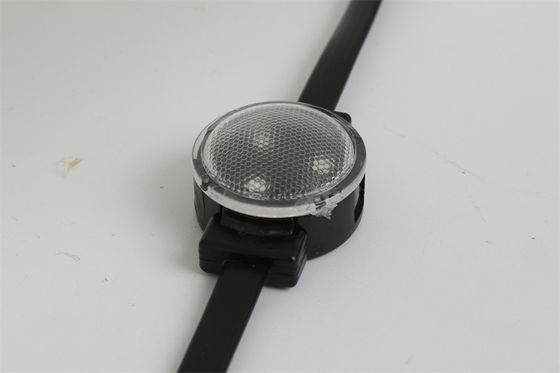 आउटडोर वाटरप्रूफ IP67 स्थायी छुट्टी सजावट लाइटहाउस DC12V 0.75W 40mm एलईडी पॉइंट लैंप आरजीबी