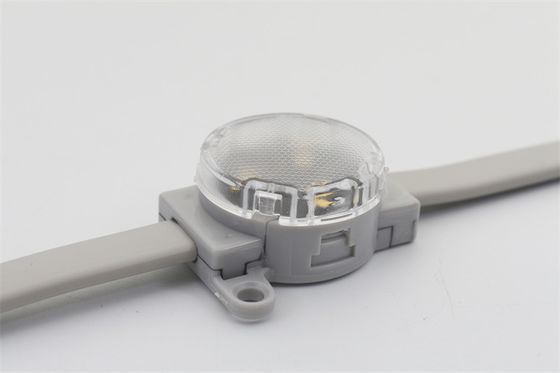 24V 60mm IP65 RGBW एलईडी पिक्सेल कोण 120° 1.5W कार्यरत वोल्टेज DC24V सामग्री पीसी खोल
