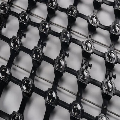 High Definition Outdoor LED Mesh Full Color P50 DC12V 25MM RGB LED Mesh Screen