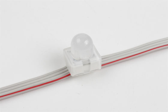 12 मिमी DC5V आरजीबीडब्ल्यू DMX512 स्क्वायर एलईडी पिक्सेल लाइट IP67 सुरक्षा के साथ