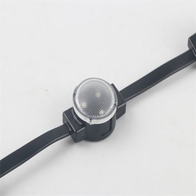 आउटडोर वाटरप्रूफ 25 मिमी सिंगल कलर एलईडी प्वाइंट लाइट DC12V SMD3535 IP67