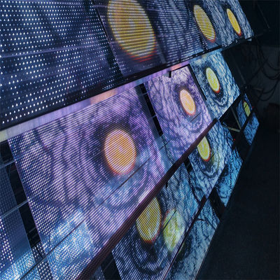 240*960MM High Transparency LED Crystal Film Indoor Digital Signage Display for Flexible Advertising